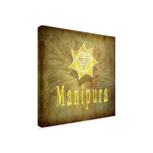 Lightboxjournal 'Yoga Manipura' Canvas Art,18x18